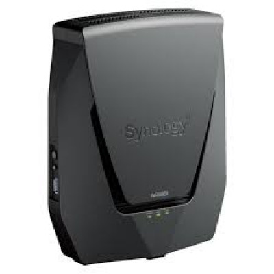 Synology WRX560 - Wireless router - mesh - 4-port switch - GigE, 2.5 GigE - WAN ports: 2 - 802.11a/b/g/n/ac/ax